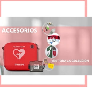 accesorios para desfibriladores